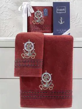 Комплект махровых полотенец KARNA MARIN-0