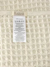 Комплект вафельных полотенец "KARNA" GOFRE 50x90-70x140 см KARNA 05606663
