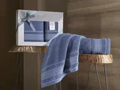 Комплект махровых полотенец "KARNA" Ladin 50x90-70х140 см