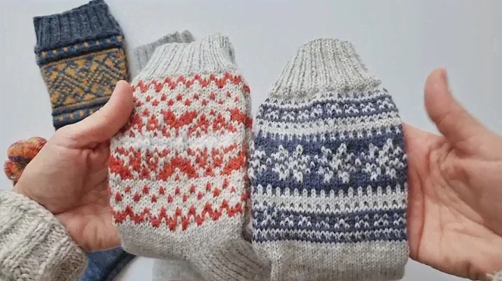 🧦Скандинавские носочки с жаккардом🧦🎄🔥 #носкижаккардом