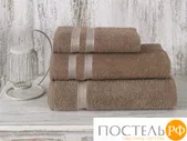 2146 Полотенце махровое KARNA PETEK 50x100 см Кофейный
