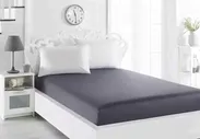 Простынь сатин на резинке 160x200+30 см KARNA 01526570