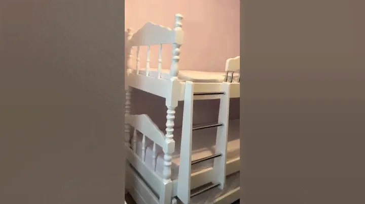 Кровать двухъярусная из сосны Альбион