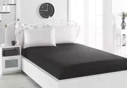 Простынь сатин на резинке 160x200+30 см KARNA 01526573