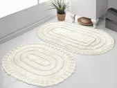Набор ковриков для ног Karna Yana (экрю) 50x70+60x100