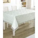 СКАТЕРТЬ "KARNA" KDK С ГИПЮРОМ ПРЯМОУГОЛЬНАЯ 160Х300 СМ